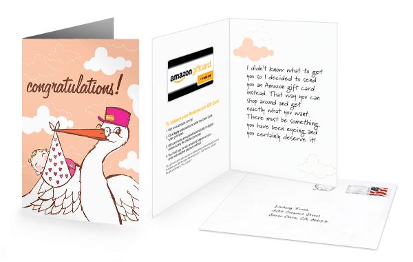 Amazon Baby Girl Gift Card